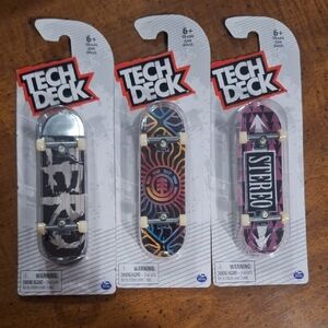 Original Vintage Tech Deck Set Of 3